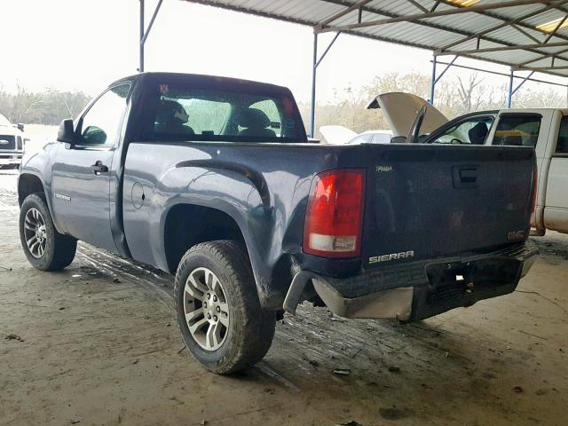 1GTEC14C27Z576864 - 2007 GMC NEW SIERRA BLUE photo 3