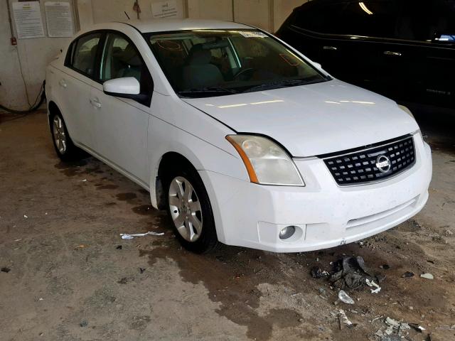 3N1AB61E98L673303 - 2008 NISSAN SENTRA 2.0 WHITE photo 1