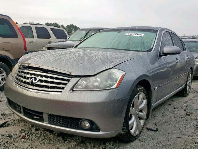 JNKAY01E86M105764 - 2006 INFINITI M35 BASE SILVER photo 2