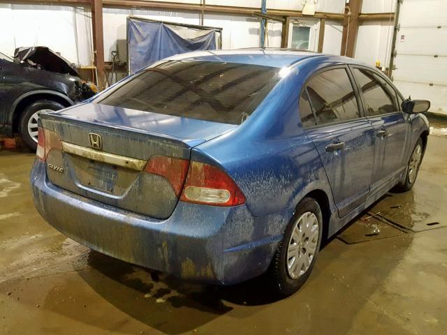 2HGFA1F28AH043098 - 2010 HONDA CIVIC DX BLUE photo 4