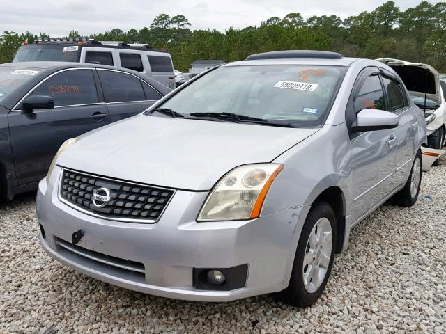 3N1AB61E47L702785 - 2007 NISSAN SENTRA 2.0 SILVER photo 2