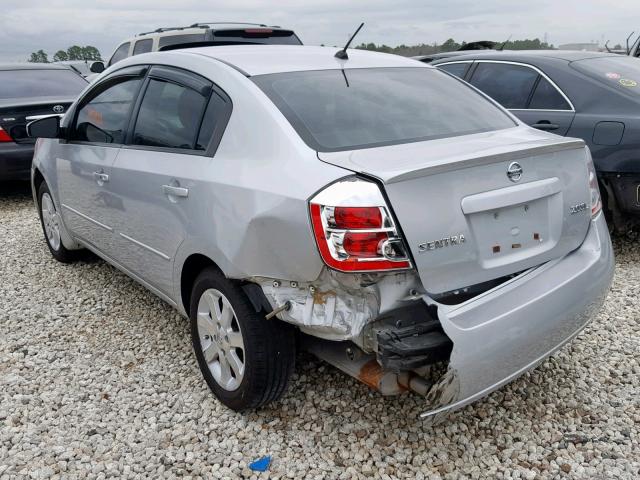 3N1AB61E47L702785 - 2007 NISSAN SENTRA 2.0 SILVER photo 3