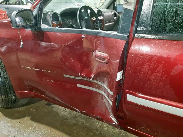 1GKES16S426107264 - 2002 GMC ENVOY XL RED photo 9