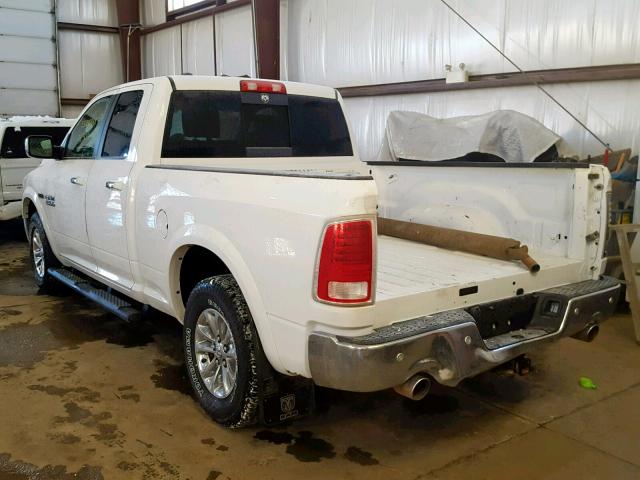 1C6RR7JM0GS114951 - 2016 RAM 1500 LARAM WHITE photo 3