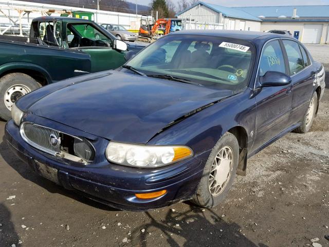 1G4HP52K13U119338 - 2003 BUICK LESABRE CU BLUE photo 2