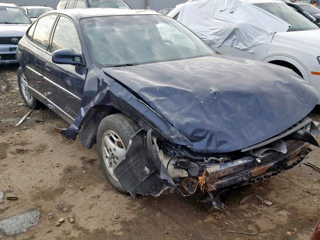 1G2WP52K41F187070 - 2001 PONTIAC GRAND PRIX ლურჯი ფოტო 1