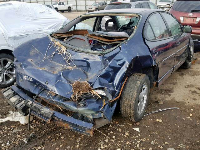 1G2WP52K41F187070 - 2001 PONTIAC GRAND PRIX ლურჯი ფოტო 4