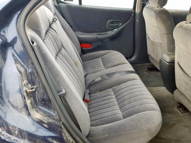 1G2WP52K41F187070 - 2001 PONTIAC GRAND PRIX ლურჯი ფოტო 6