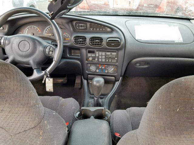 1G2WP52K41F187070 - 2001 PONTIAC GRAND PRIX ლურჯი ფოტო 9