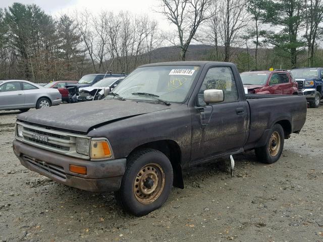 JT4RN81R5K5038432 - 1989 TOYOTA PICKUP 1/2 BLACK photo 2