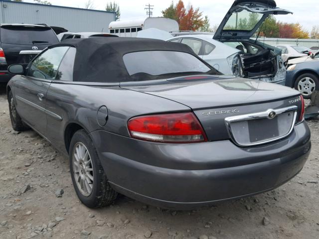 1C3EL55R95N536123 - 2005 CHRYSLER SEBRING TO CHARCOAL photo 3