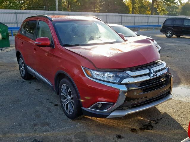 JA4AD3A36GZ029439 - 2016 MITSUBISHI OUTLANDER RED photo 1