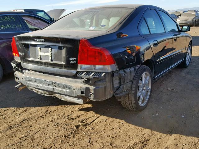 YV1RH592662555480 - 2006 VOLVO S60 2.5T BLACK photo 4