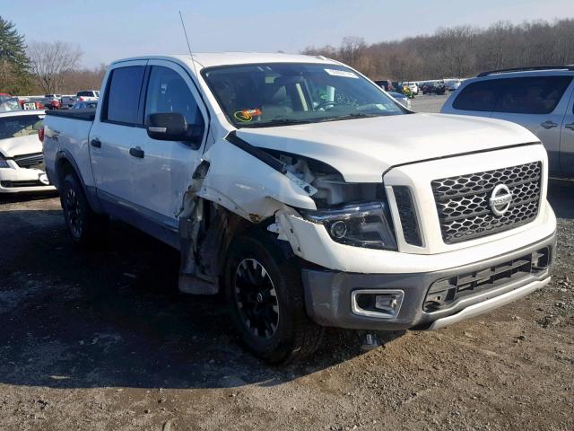 1N6AA1E53HN559758 - 2017 NISSAN TITAN SV WHITE photo 1