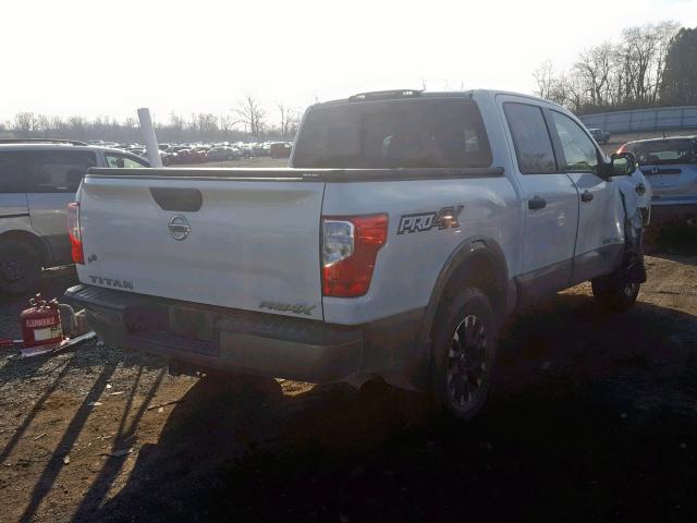 1N6AA1E53HN559758 - 2017 NISSAN TITAN SV WHITE photo 4