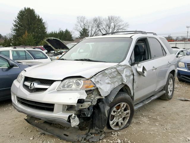 2HNYD18954H506080 - 2004 ACURA MDX TOURIN SILVER photo 2