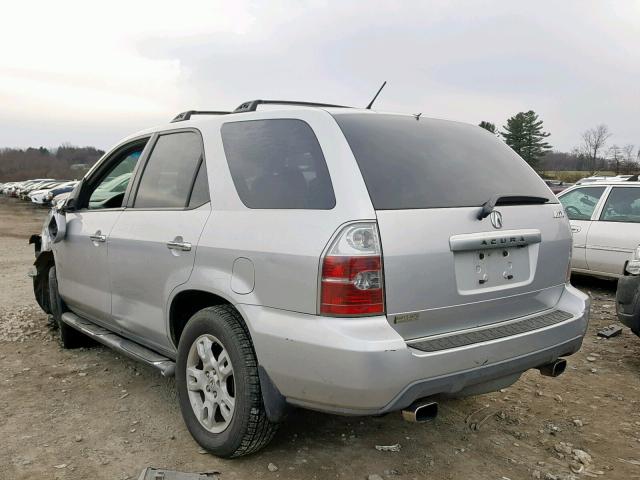 2HNYD18954H506080 - 2004 ACURA MDX TOURIN SILVER photo 3