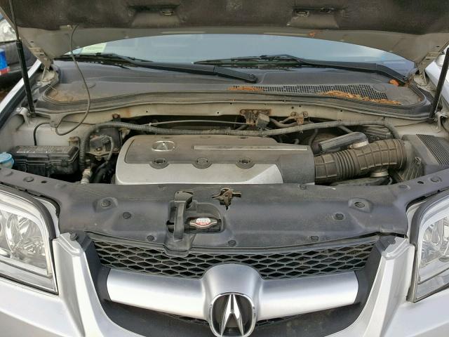 2HNYD18954H506080 - 2004 ACURA MDX TOURIN SILVER photo 7