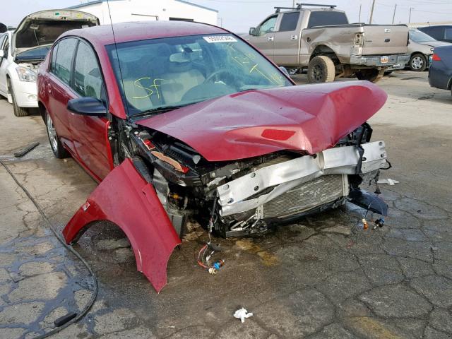 1G8AJ55F27Z167987 - 2007 SATURN ION LEVEL BURGUNDY photo 1