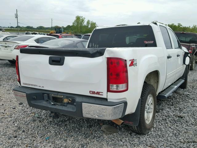 3GTEK13M57G520785 - 2007 GMC NEW SIERRA WHITE photo 4