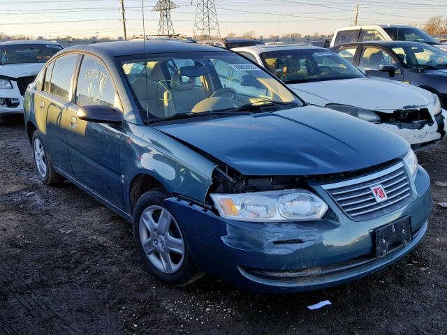 1G8AJ58F17Z196098 - 2007 SATURN ION LEVEL GREEN photo 1