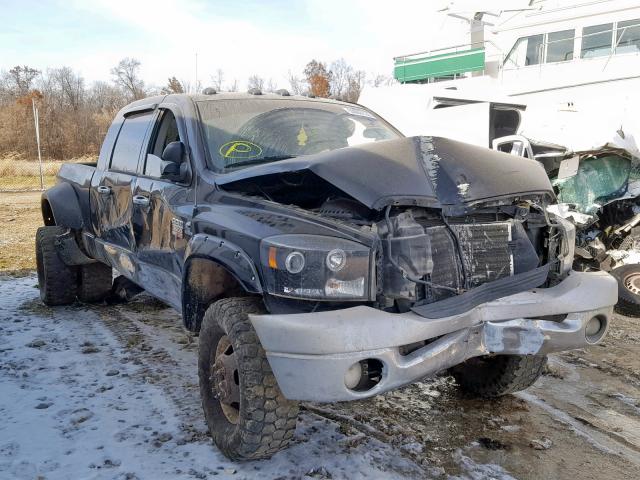 3D7MX49A38G144512 - 2008 DODGE RAM 3500 BLACK photo 1