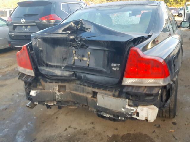 YV1RH592662506618 - 2006 VOLVO S60 2.5T BLACK photo 9