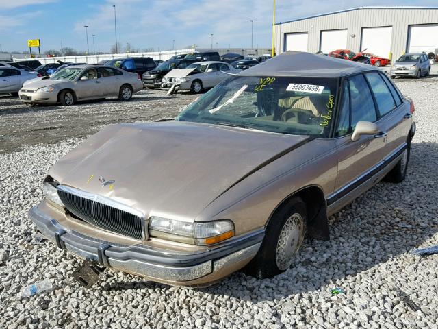 1G4CW52L9R1628321 - 1994 BUICK PARK AVENU GOLD photo 2