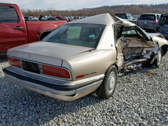 1G4CW52L9R1628321 - 1994 BUICK PARK AVENU GOLD photo 4