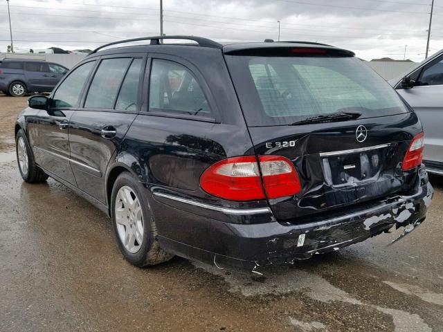 WDBUH65J44A512289 - 2004 MERCEDES-BENZ E 320 BLACK photo 3