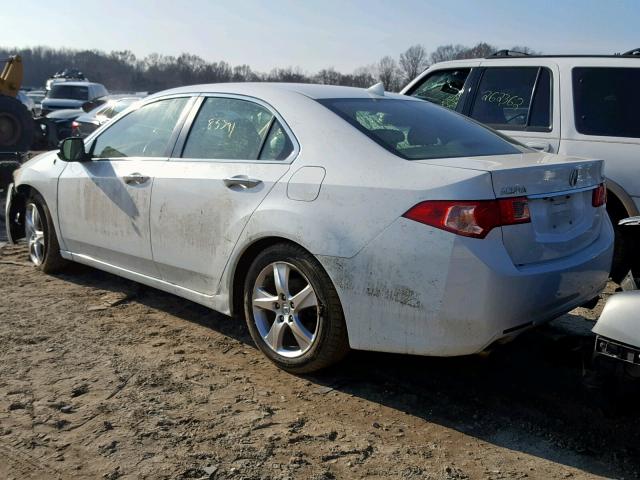 JH4CU2F68CC016070 - 2012 ACURA TSX TECH WHITE photo 3