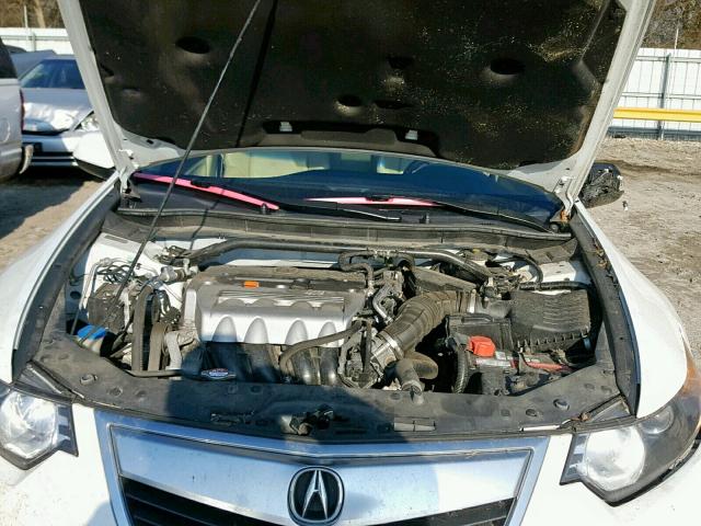 JH4CU2F68CC016070 - 2012 ACURA TSX TECH WHITE photo 7