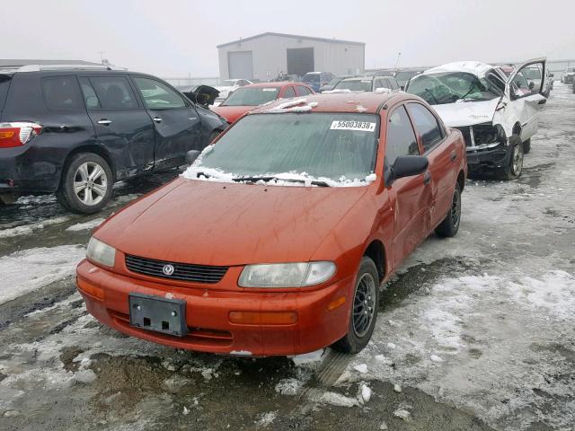 JM1BA1414S0152915 - 1995 MAZDA PROTEGE DX ORANGE photo 2