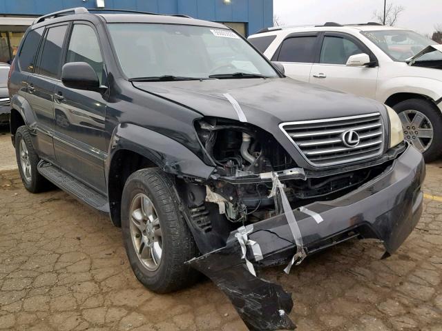 JTJBT20X660120304 - 2006 LEXUS GX 470 BLACK photo 1