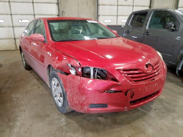 4T1BK46K37U047217 - 2007 TOYOTA CAMRY LE RED photo 1