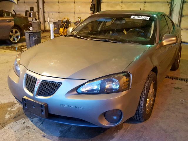 2G2WP582481183903 - 2008 PONTIAC GRAND PRIX GRAY photo 2