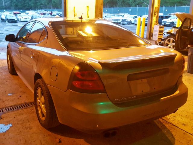 2G2WP582481183903 - 2008 PONTIAC GRAND PRIX GRAY photo 3