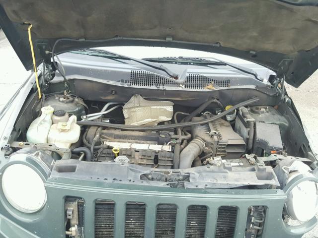 1J8FT47038D691911 - 2008 JEEP COMPASS SP მწვანე ფოტო 7