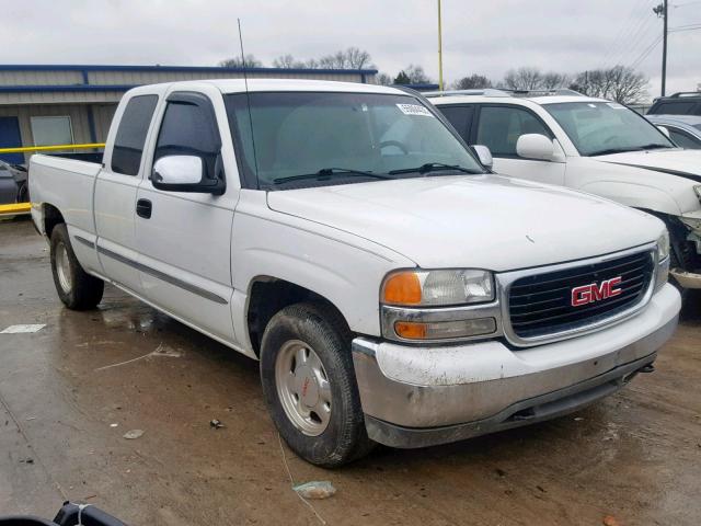 2GTEC19V111242903 - 2001 GMC NEW SIERRA WHITE photo 1