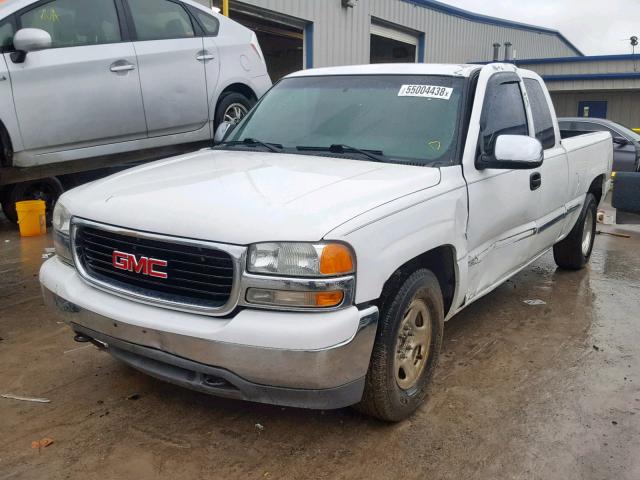 2GTEC19V111242903 - 2001 GMC NEW SIERRA WHITE photo 2