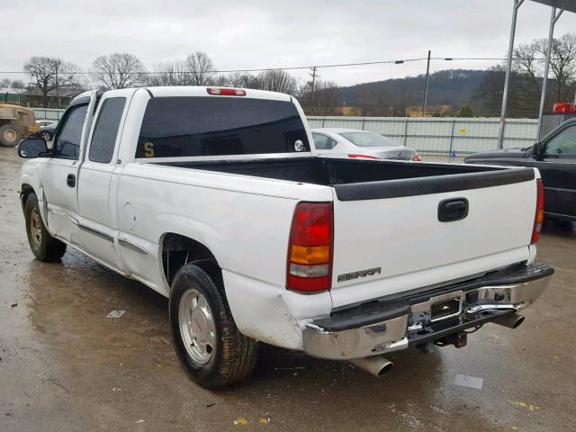 2GTEC19V111242903 - 2001 GMC NEW SIERRA WHITE photo 3