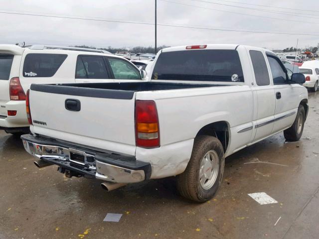 2GTEC19V111242903 - 2001 GMC NEW SIERRA WHITE photo 4