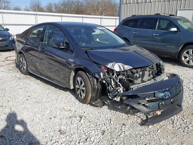 JTDKARFP2J3074115 - 2018 TOYOTA PRIUS PRIM GRAY photo 1