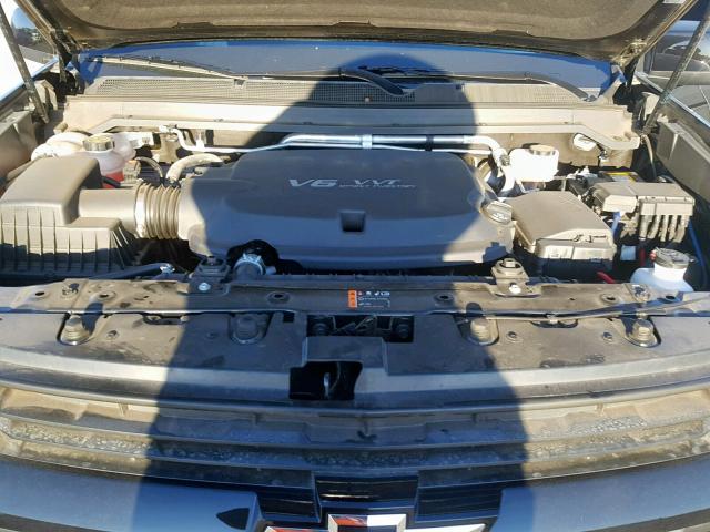 1GCGSCEN7J1253911 - 2018 CHEVROLET COLORADO L BLACK photo 7