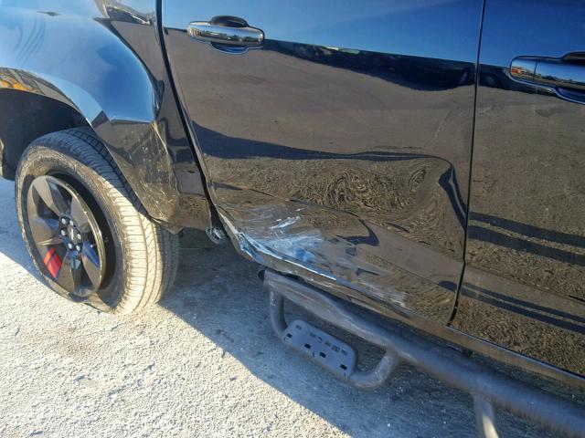 1GCGSCEN7J1253911 - 2018 CHEVROLET COLORADO L BLACK photo 9