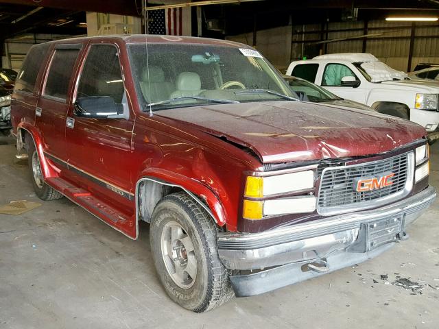 1GKEK13K2SJ759446 - 1995 GMC YUKON BURGUNDY photo 1