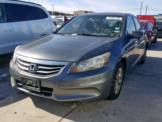 1HGCP2F41BA063413 - 2011 HONDA ACCORD LXP GRAY photo 2