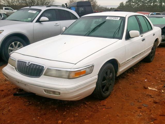 2MELM75WXVX669004 - 1997 MERCURY GRAND MARQ WHITE photo 2