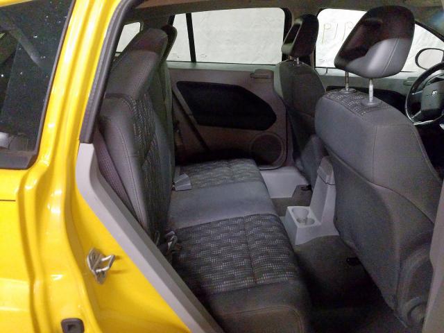 1B3HB48B07D555612 - 2007 DODGE CALIBER SX YELLOW photo 6