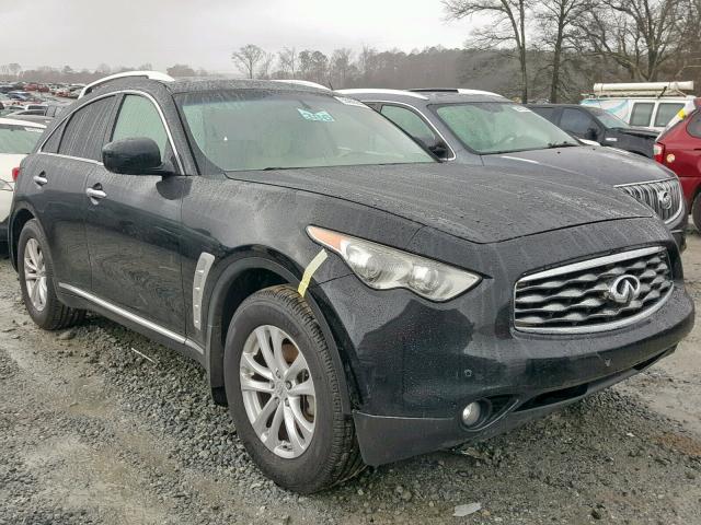 JNRAS18U79M101585 - 2009 INFINITI FX35 BLACK photo 1